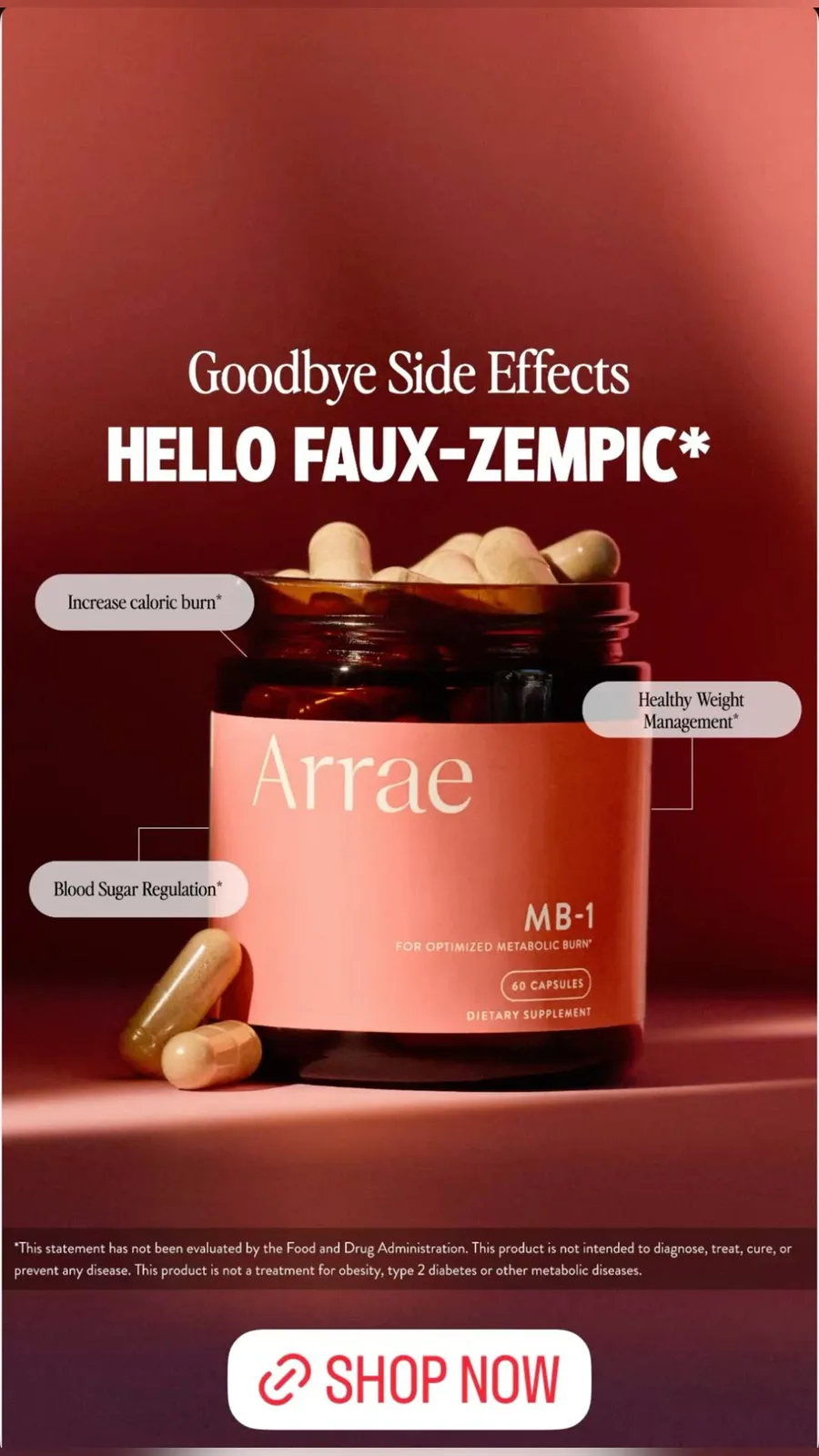 Supplement image ad
