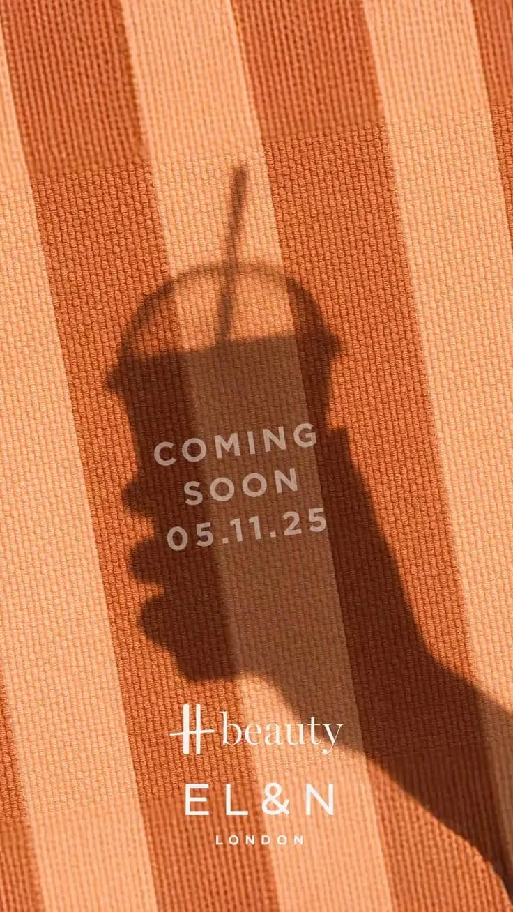 Beauty launch teaser image ad